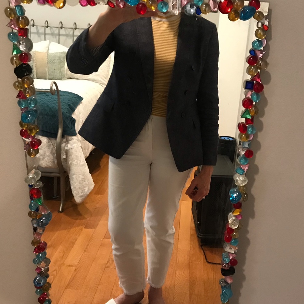 Dark chambray jacket